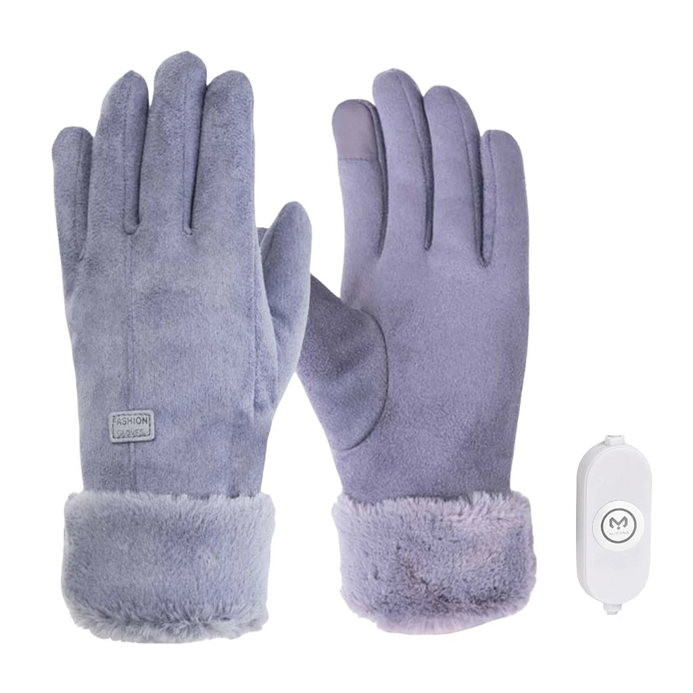 APWIKOGERCN USB Heated Gloves 3 Gear Thermal Motorcycle Riding
