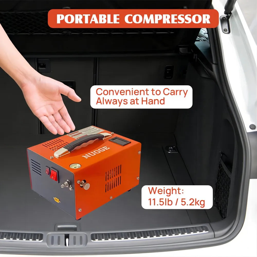 Nuoge High Pressure Air Compressor for Diving Bottles