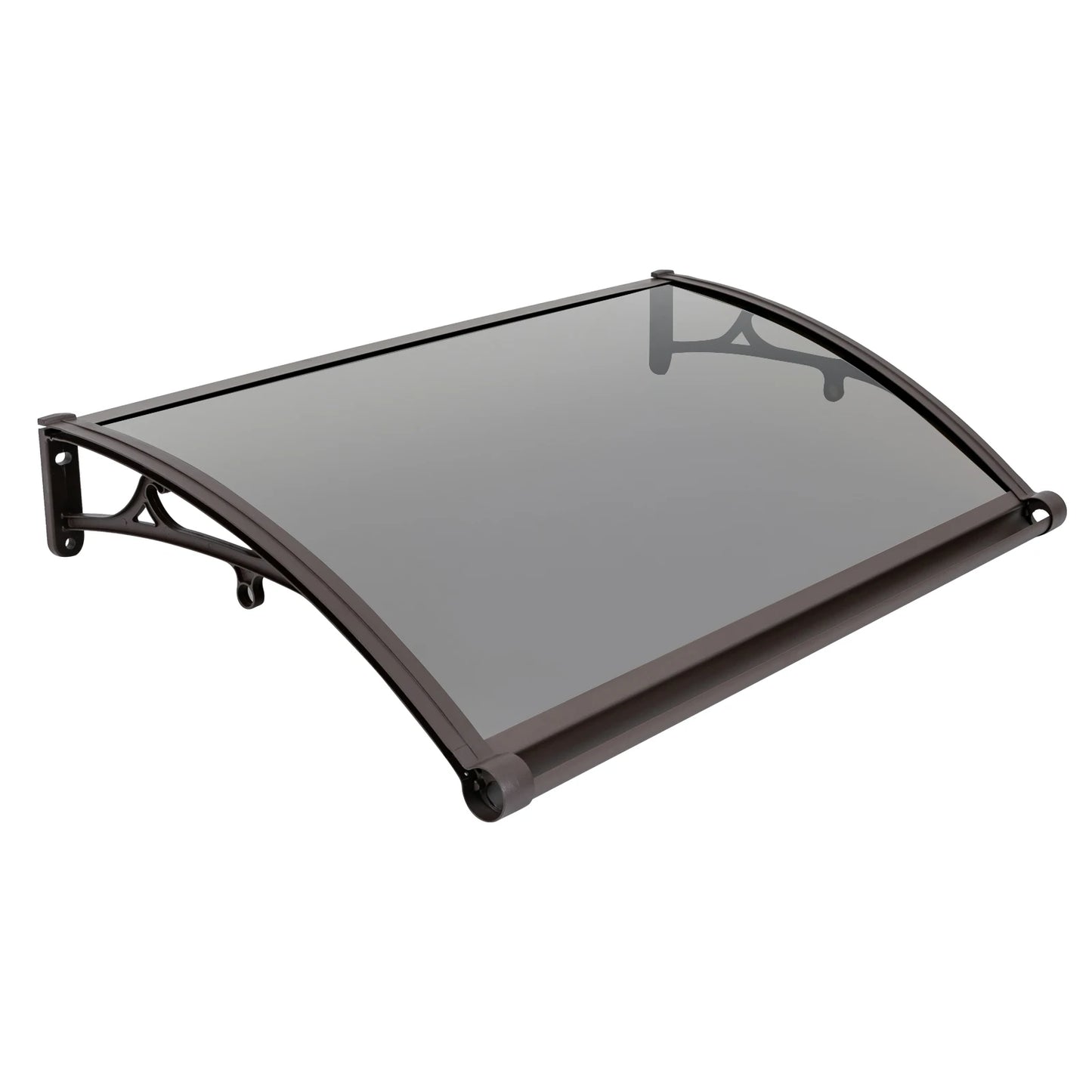Aluminum Alloy Door Awning Canopy PC Window Patio With Drainage