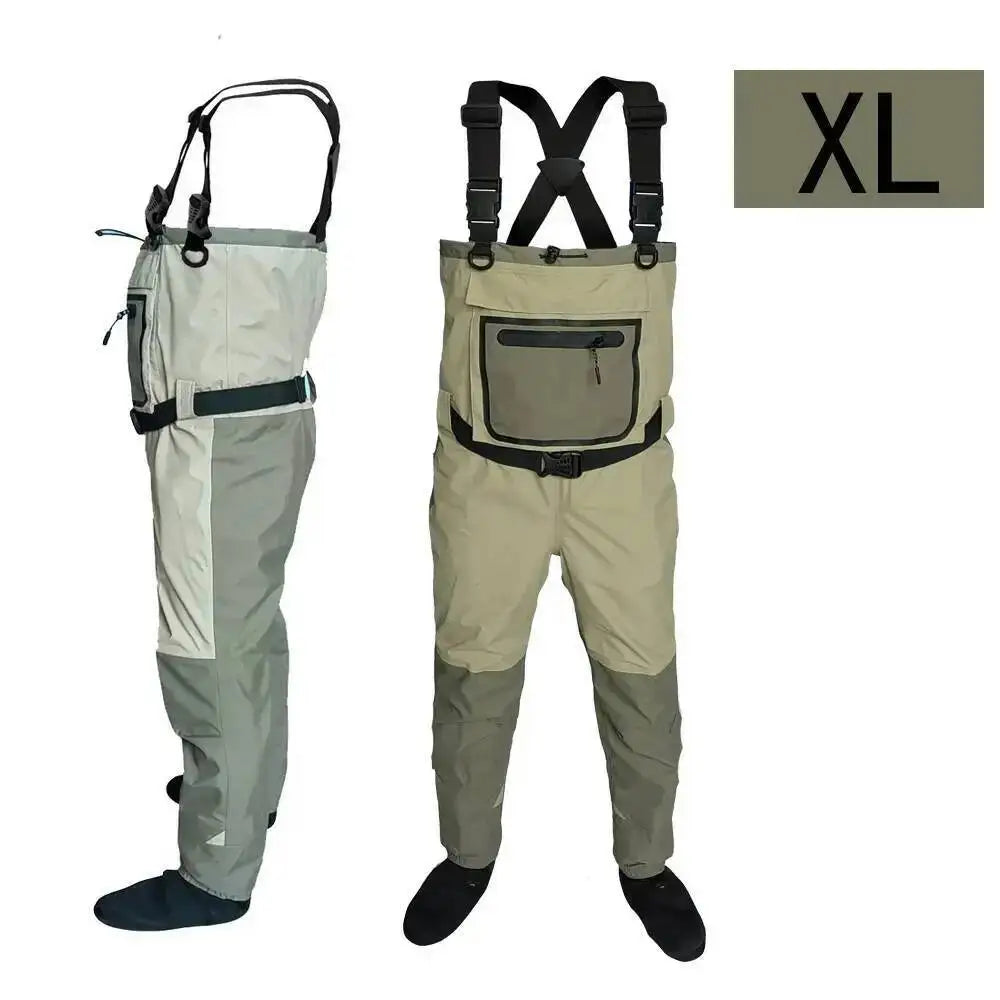ELUANSHI Neoprene Fly Fishing Waders Unisex Quick Dry Waterproof