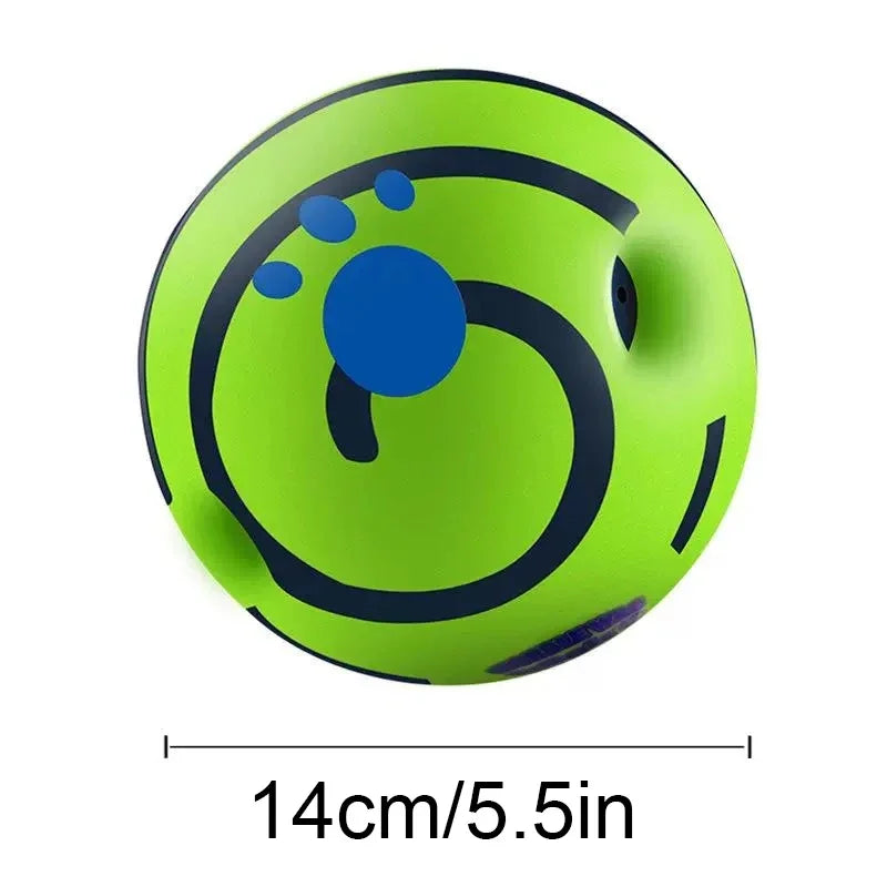 YTYIN Wobble Wag Giggle Ball Dog Toy For Attention