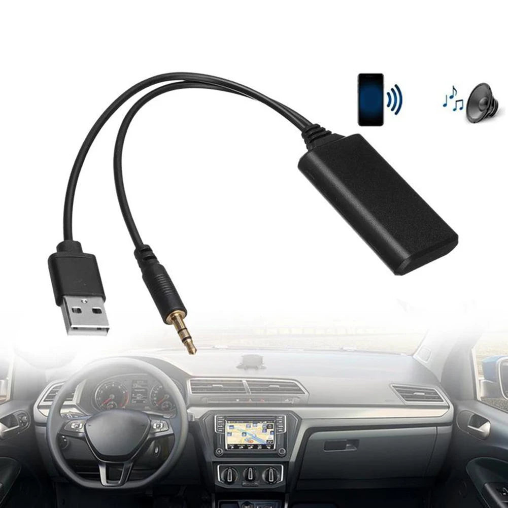 Shunmaii Bluetooth Aux Receiver Car Adapter For BMW E90 E93