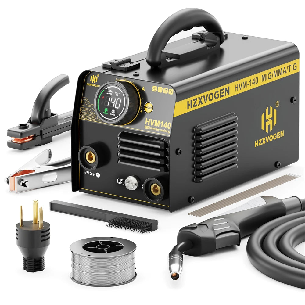 HZXVOGEN HVM140 3 in 1 Inverter MIG TIG Welder