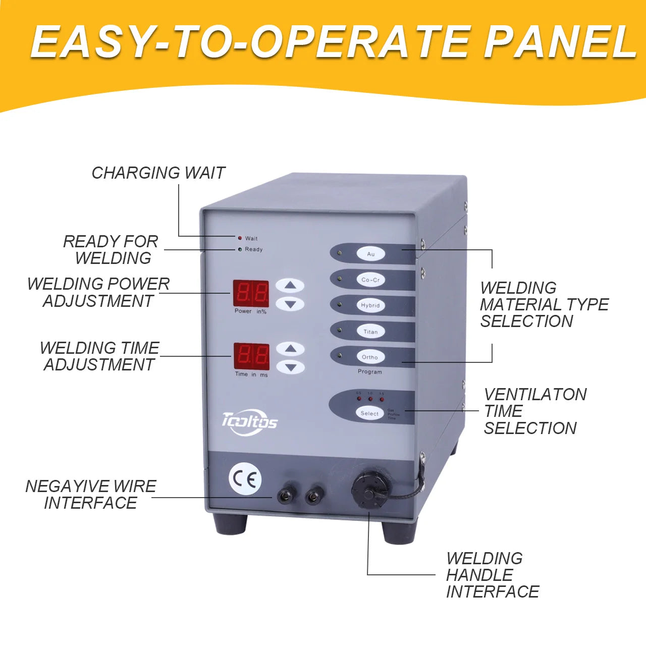 Automatic CNC Pulse Argon Arc TIG Jewelry Welding Machine