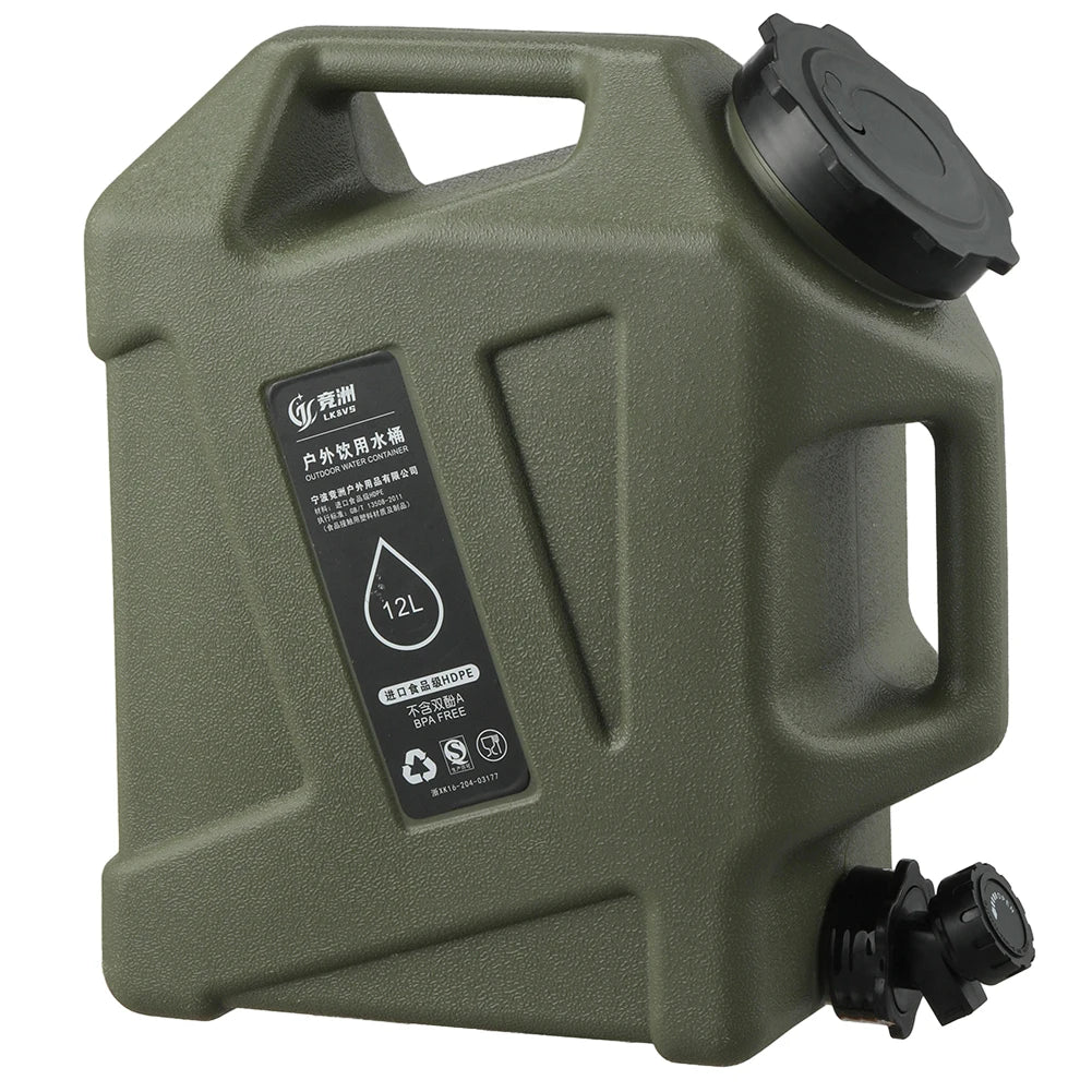 APWIKOGER Camping Water Container Water Storage Carrier For Outdoor