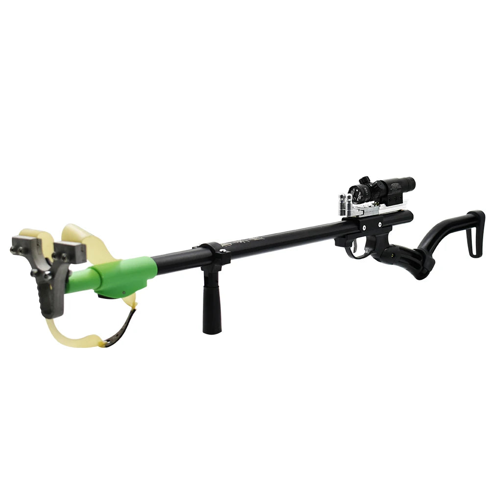 Piaoyu Outdoor Telescopic Slingshot With Laser Sight Hunting Kit