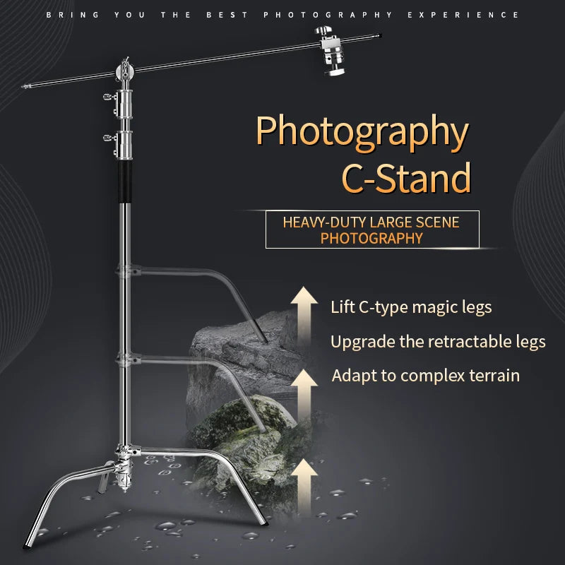 SHC Stand C Stand Photography Stand Stainless Steel Arm Head