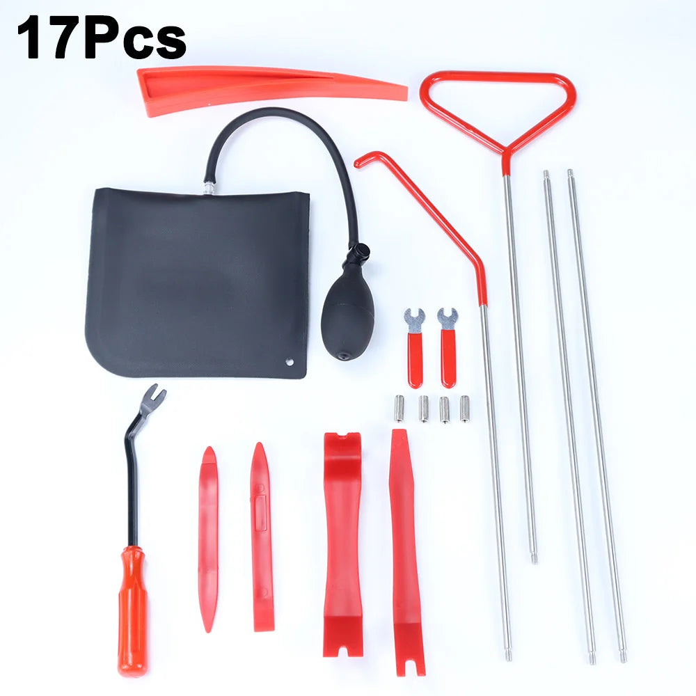 Car Window Emergency Lockout Kit With Air Wedge Bag Pump