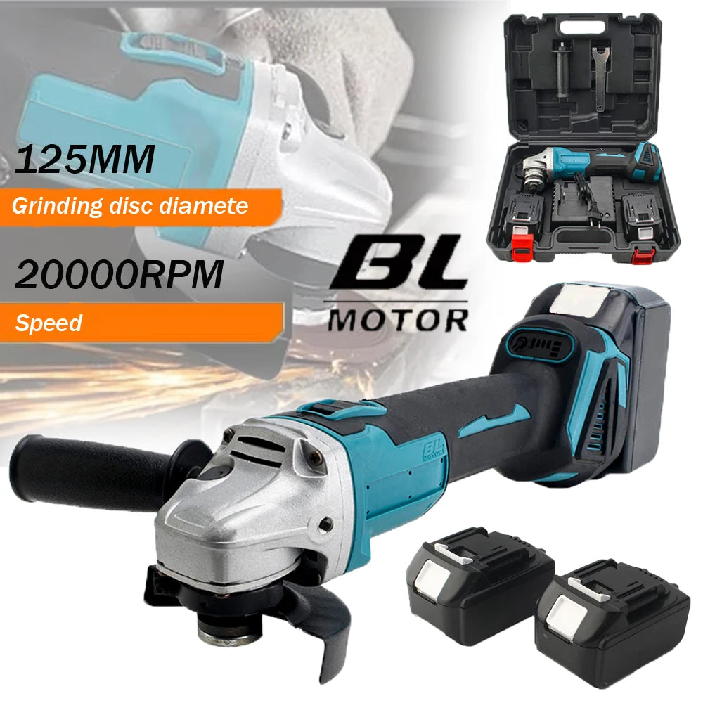 Magnitt Brushless Cordless Angle Grinder 18V Power Tool