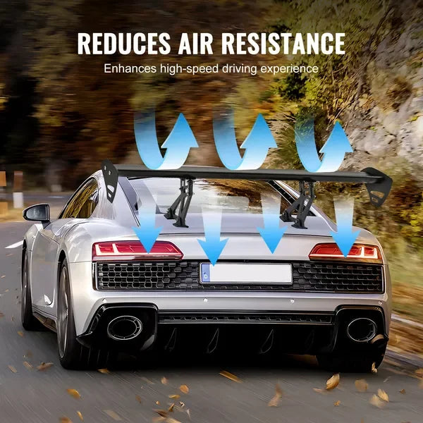 Universal Car Spoiler Wing for Sedans and Coupes Lightweight Aluminum