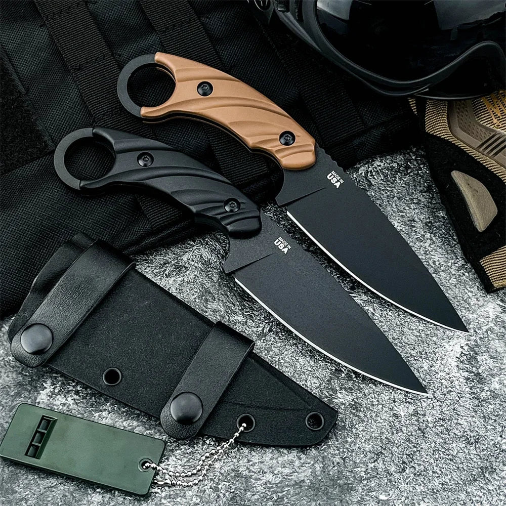 TOPS Knives C.U.T Fixed Blade Knife with Kydex Sheath