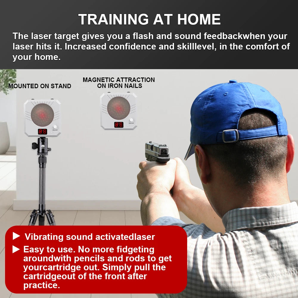 Infrared Induction Electronic Scoring Laser Target With Sound Effects