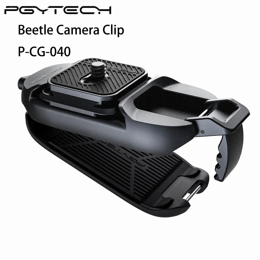 PGYTECH Beetle Camera Clip With Plate Quick Release System