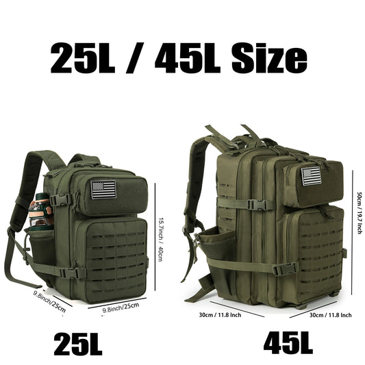 ReFire Gear Trekking Backpack Unisex For Travel And Outdoor Use