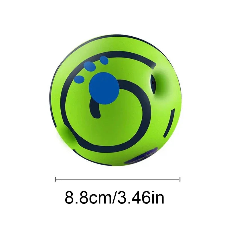 YTYIN Wobble Wag Giggle Ball Dog Toy For Attention