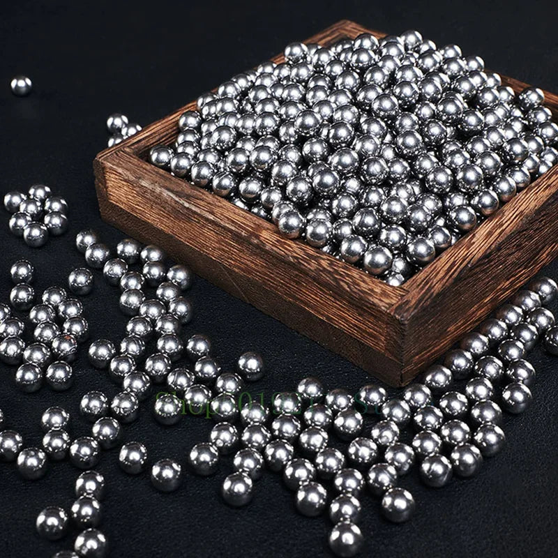 High-Carbon Steel Slingshot Balls 500-Piece Set for Hunting