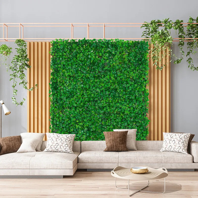 NONECN Artificial Hedge Panels for Outdoor Garden Decor
