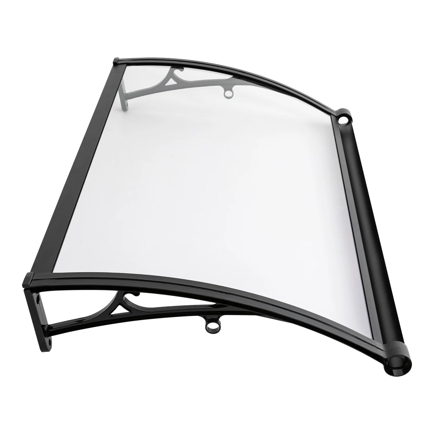 Aluminum Alloy Door Awning Canopy PC Window Patio With Drainage