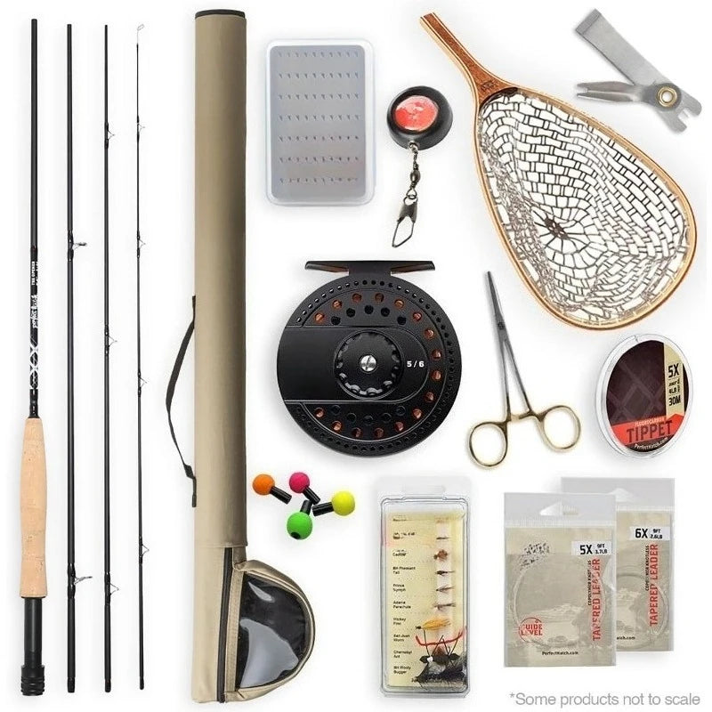 Opener 5/6 WT Rod And Reel Fly Fishing Kit Complete