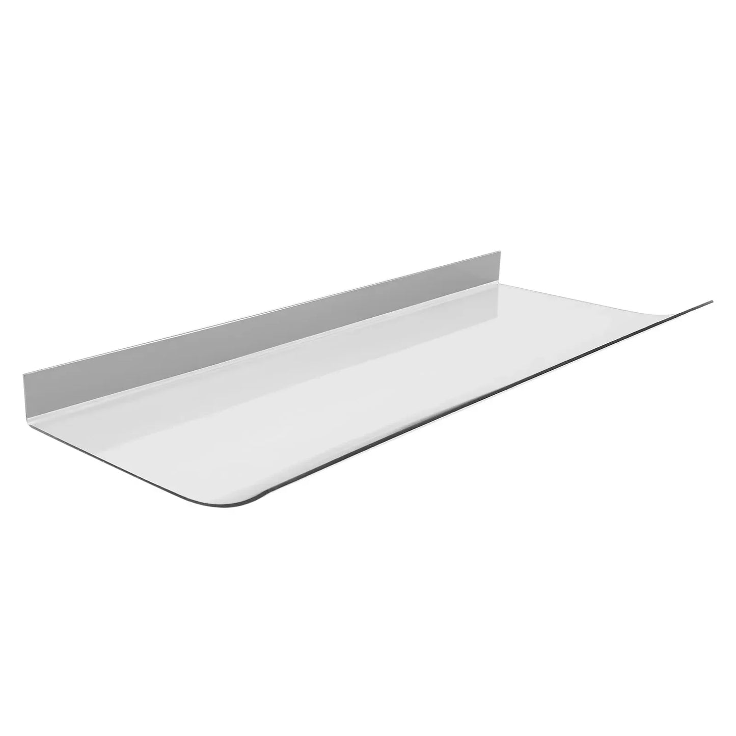 UV Rain Snow Protection Polycarbonate Rain Shelter No Brackets Clear Cover