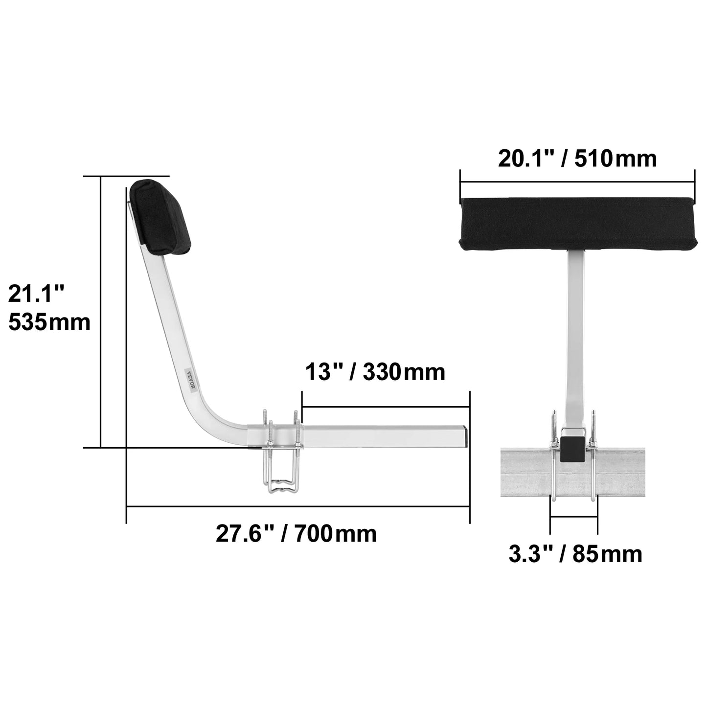 SucceBuy Boat Trailer Guide Poles for Ski Boat Sailboat Trailers