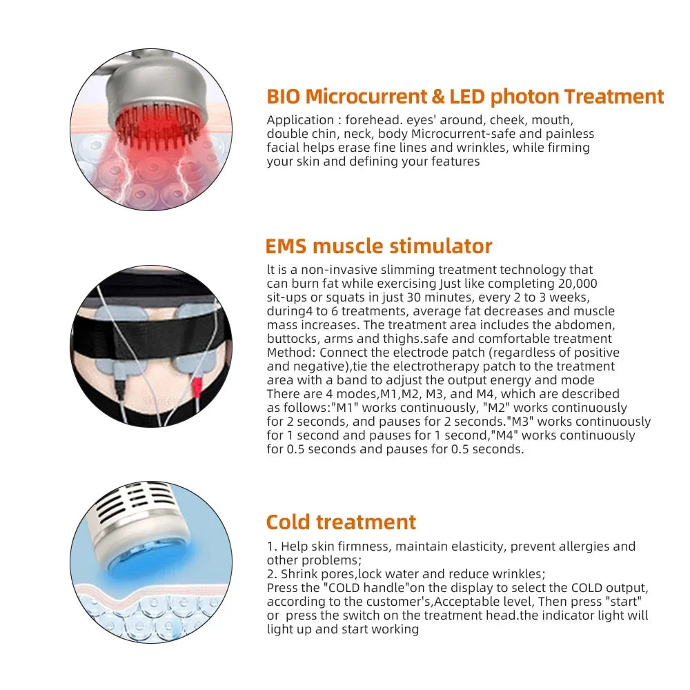 Missheart Ultrasonic Cavitation Machine For Fat Burn Skin Tightening Spa