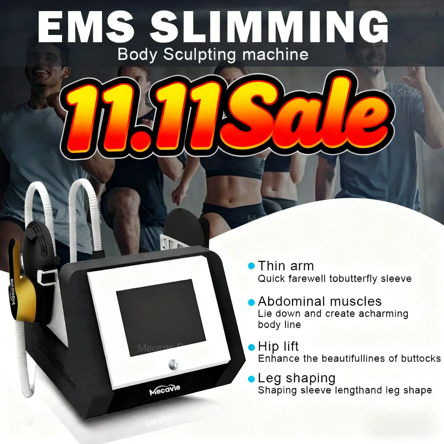 Emsnova 2 In 1 Muscle Builder Slimming Trainer For Body Contouring