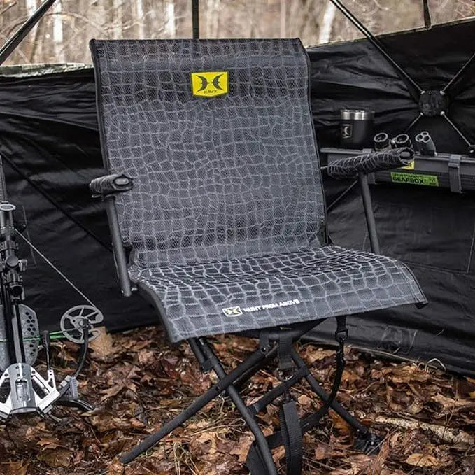 Silent 360 Degree Swivel Outdoor Chair For Camping And Fishing