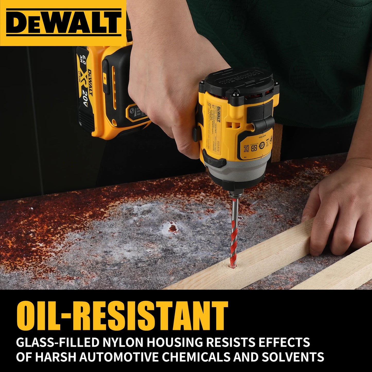 DEWALT DCF850 20V Cordless Impact Wrench High Torque Tool