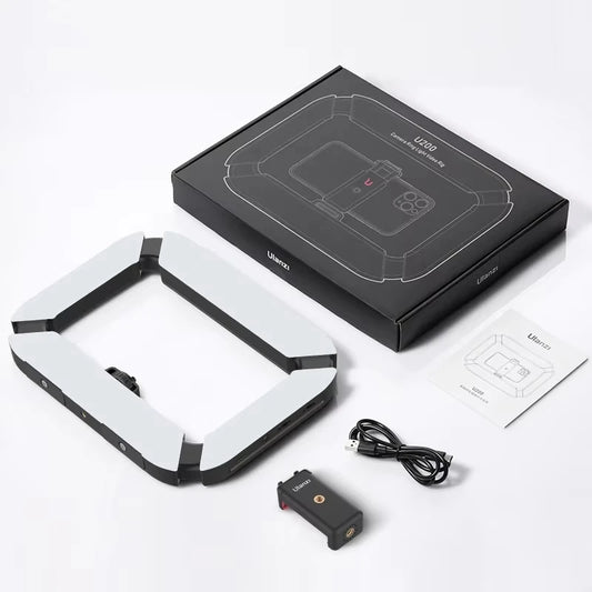 Ulanzi U200 Rechargeable Smartphone Video Rig With LED Ring Light