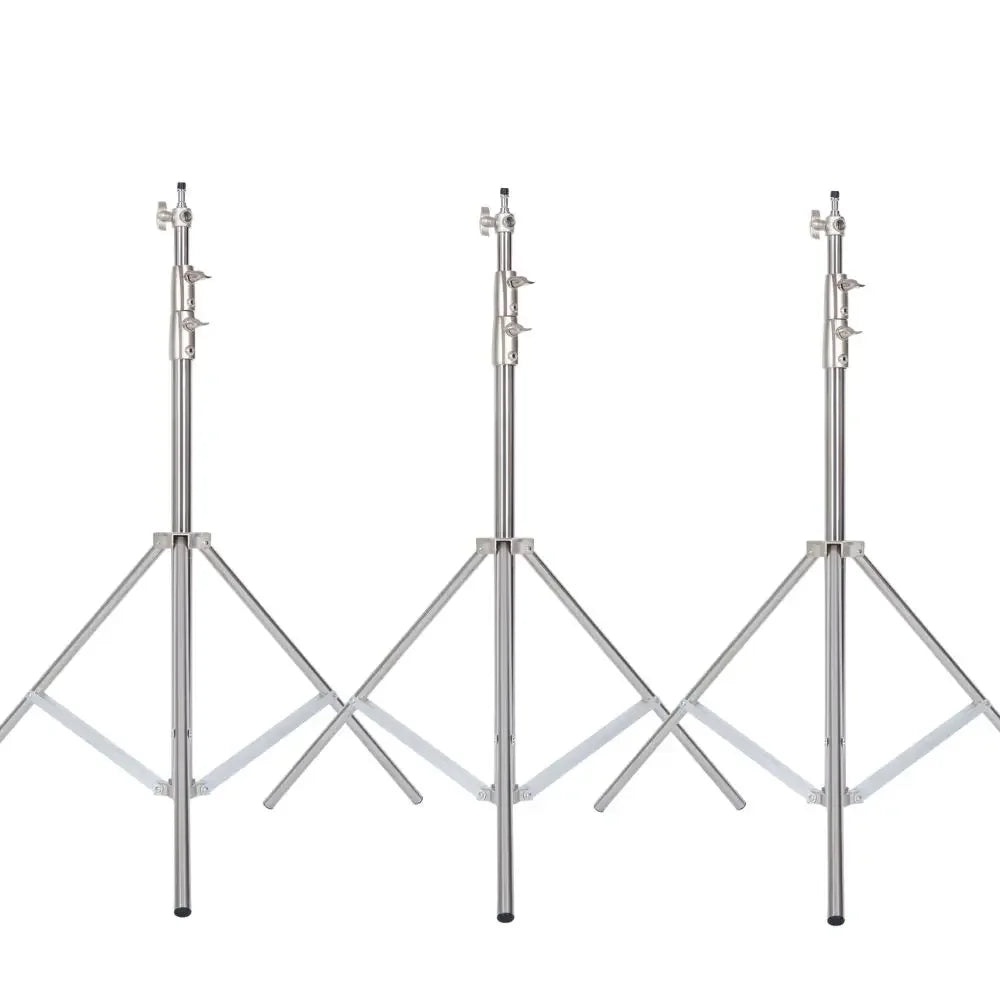 SH Stainless Steel Tripod Light Stand for Ring Light Softbox