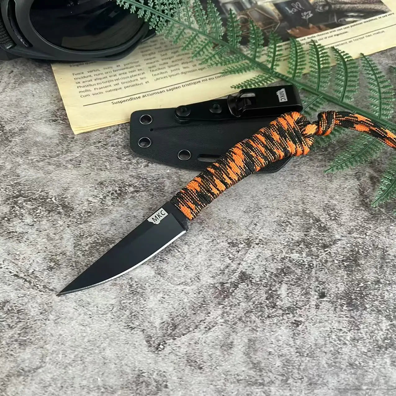 DIY Supplies Woodworking Montana MKC Fixed Blade Knife Outdoors