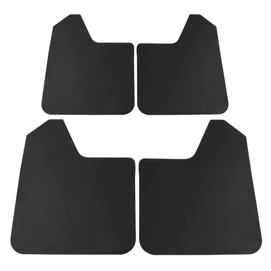 Shunmaii Universal Mud Flaps Set 4Pcs for Cars SUVs Trucks
