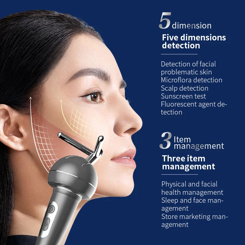 X5 3D AI Skin Image Analyzer High Definition Facial Scanner