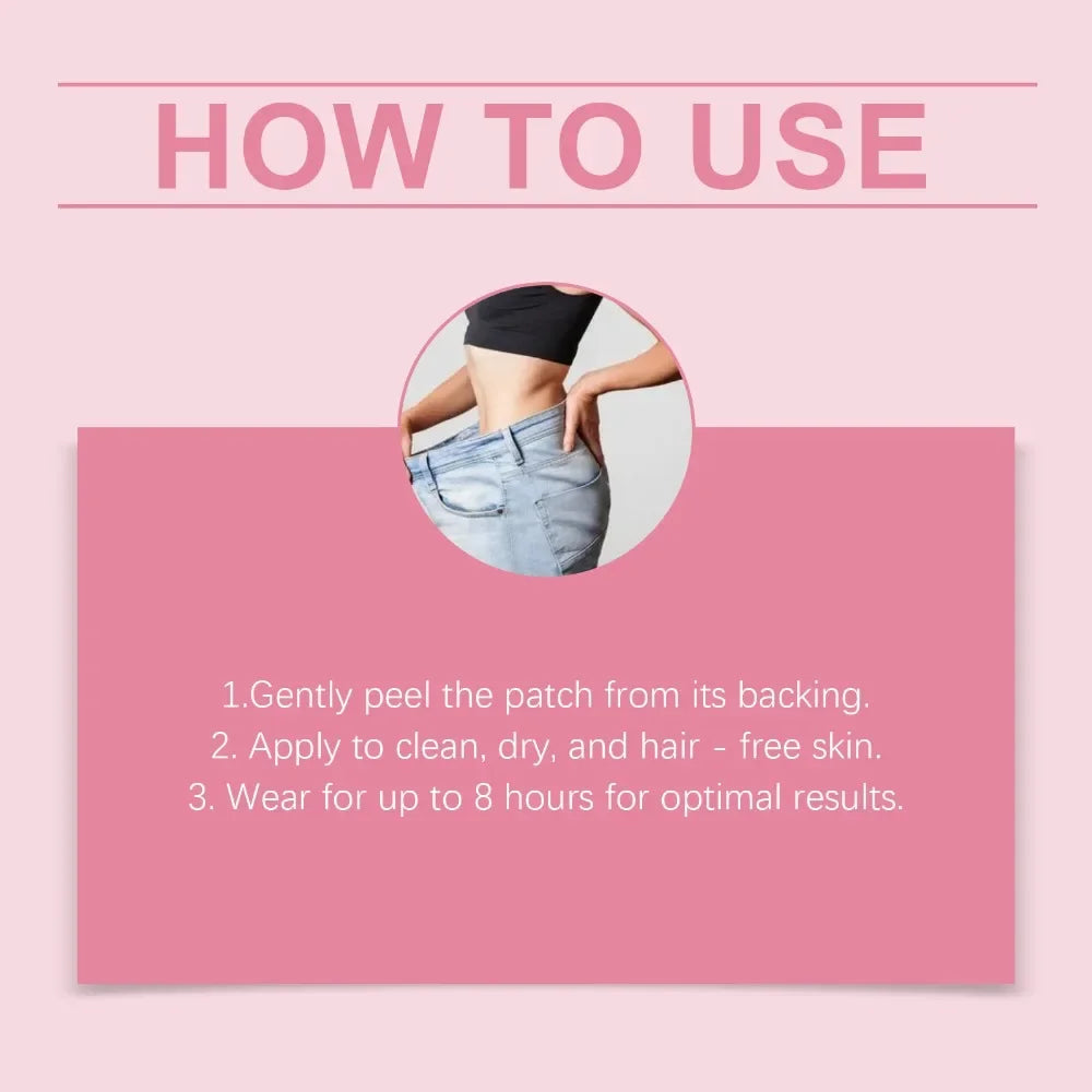 GLP1 Body Patches For Appetite Control And Metabolism Boost