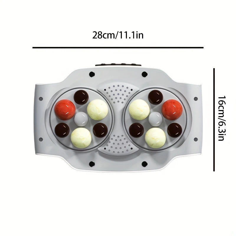 Stomach Massager Hot Compress Abdominal Massage Device Portable