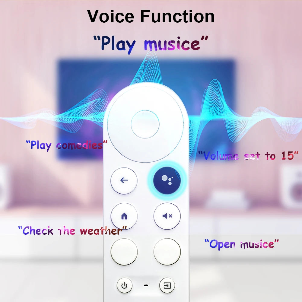 G9N9N Bluetooth Compatible Voice Universal Remote Google TV Chromecast 4K