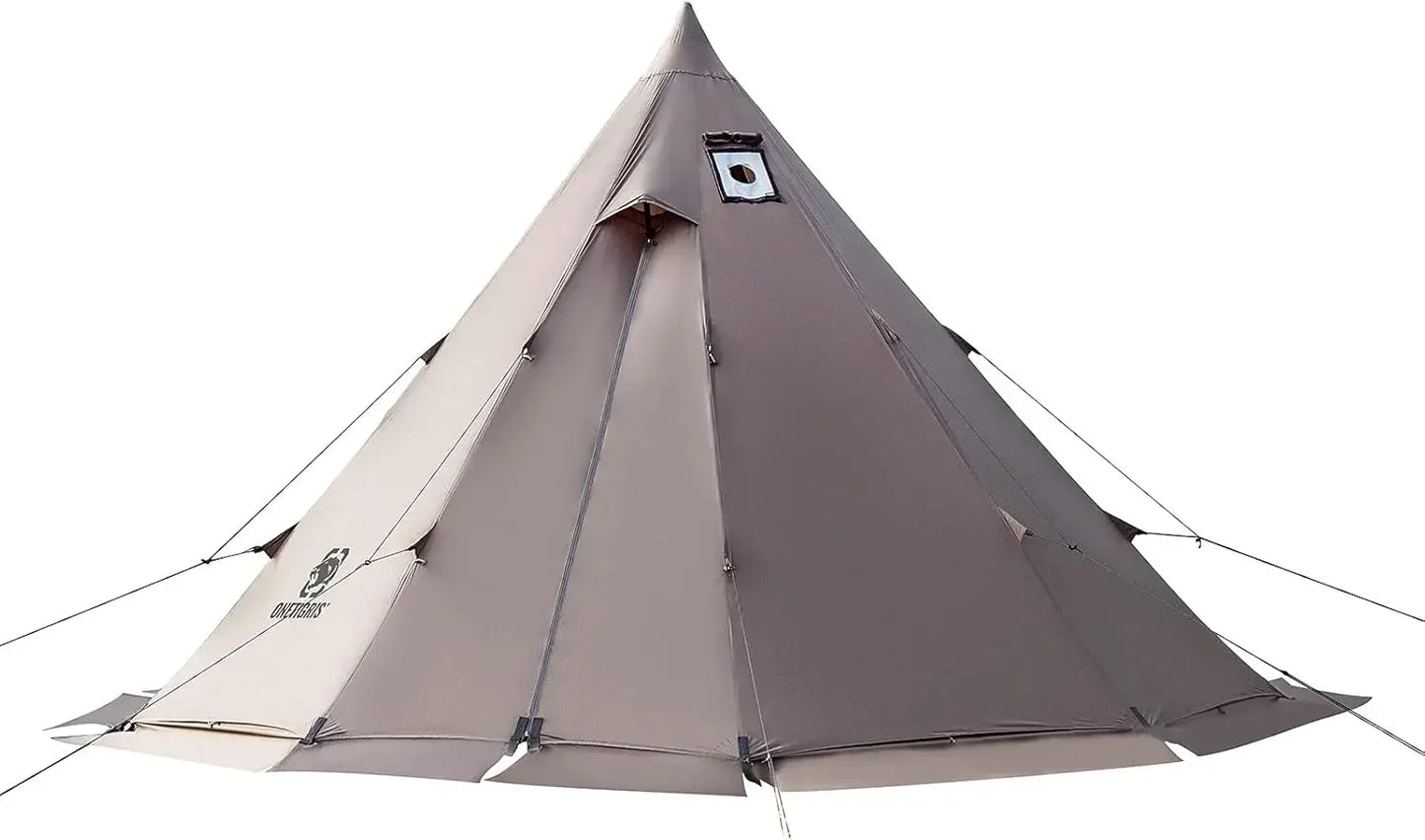 Hot Tent With Stove Jack For 4 Season Camping Tipi