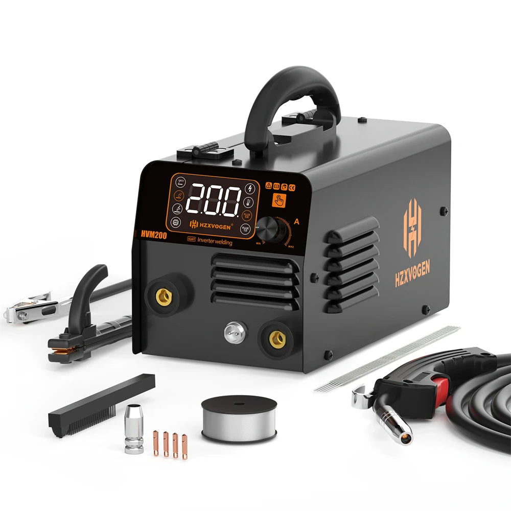 HZXVOGEN HVM200 3 In 1 MIG TIG MMA Welder