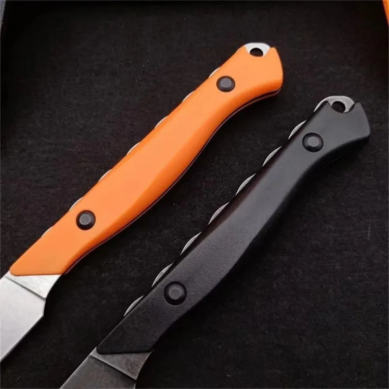 NONEDIY BM 15700 Fixed Blade Knife CPM-154 Santoprene Handle Outdoor