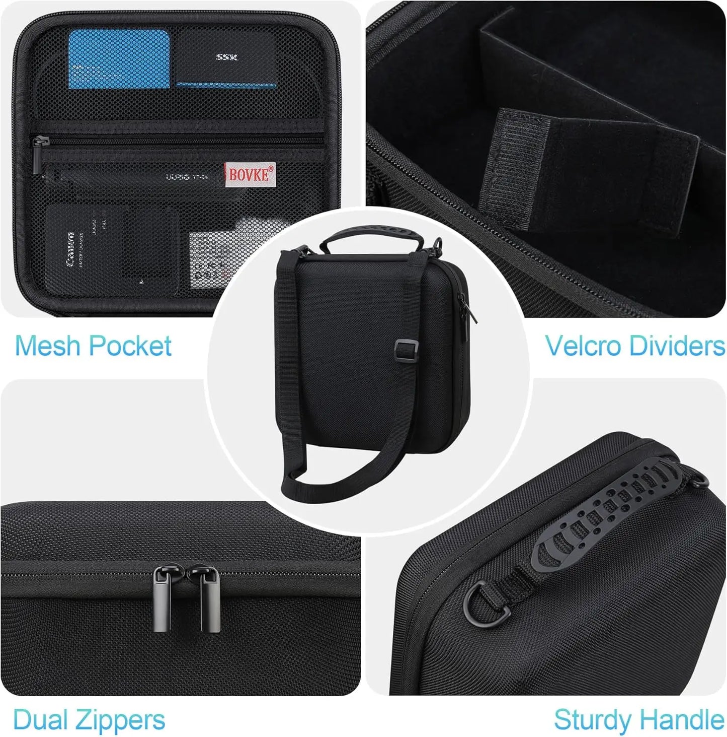 XMSJ Travel Camera Case For Canon DSLR And Mirrorless Cameras
