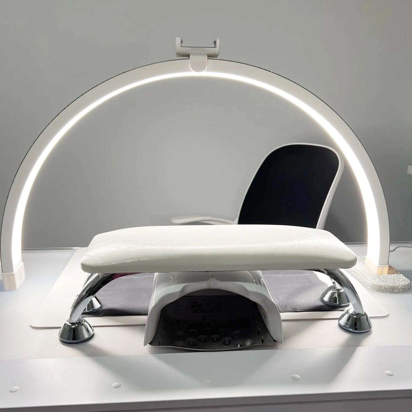 Fosoto Y10 40W LED Half Moon Desk Lamp For Nails And Eyelash Extensions