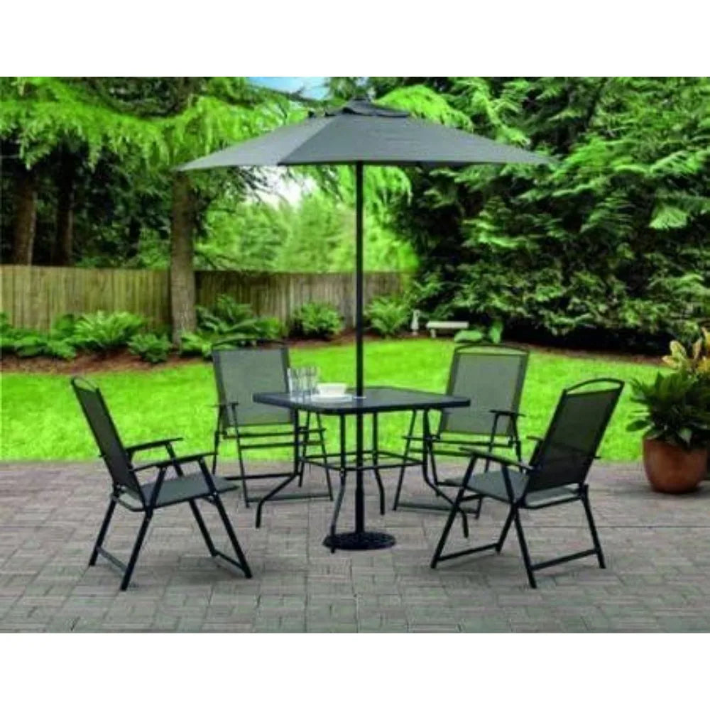 Albany Lane 6-Piece Folding Outdoor Dining Set for Patio