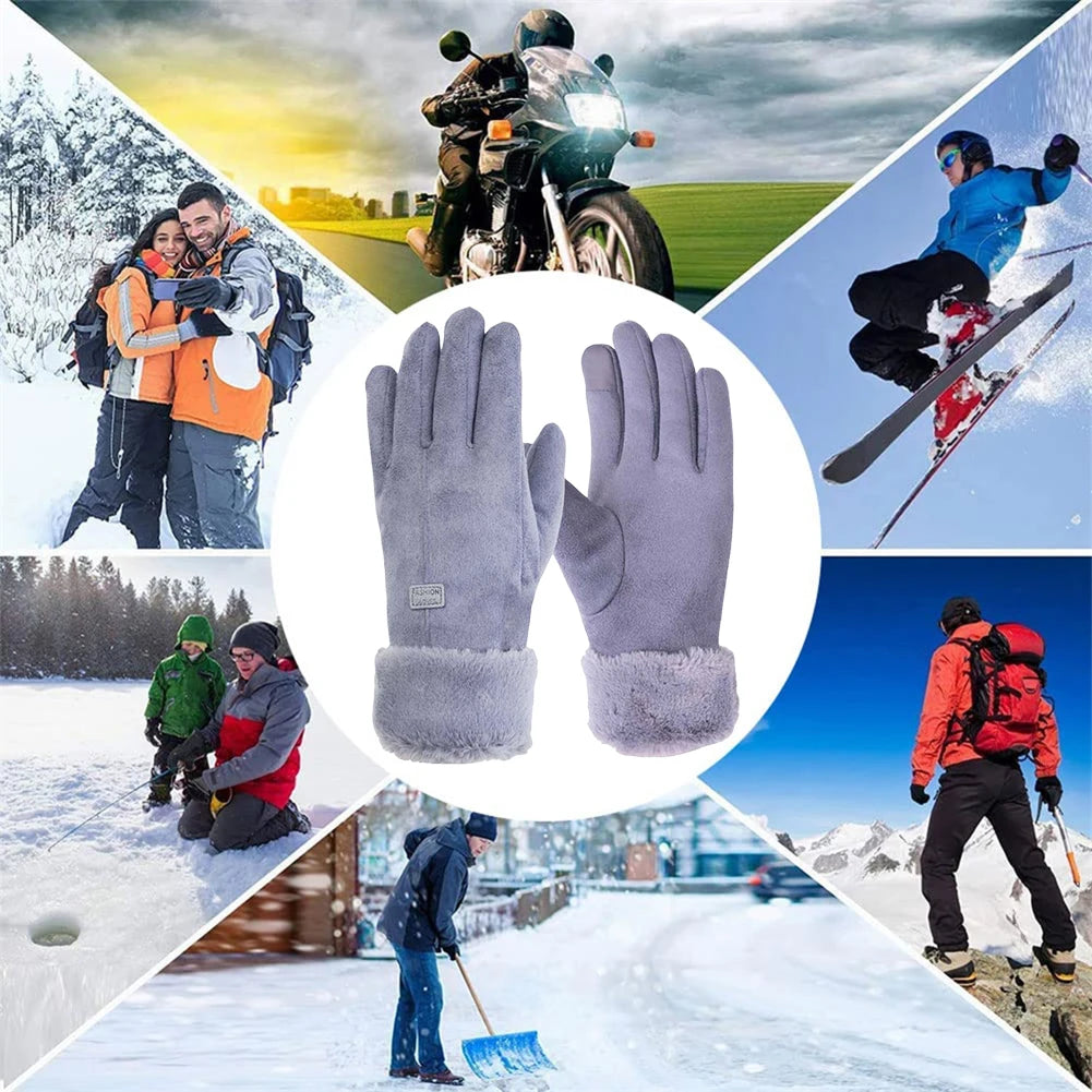 APWIKOGERCN USB Heated Gloves 3 Gear Thermal Motorcycle Riding