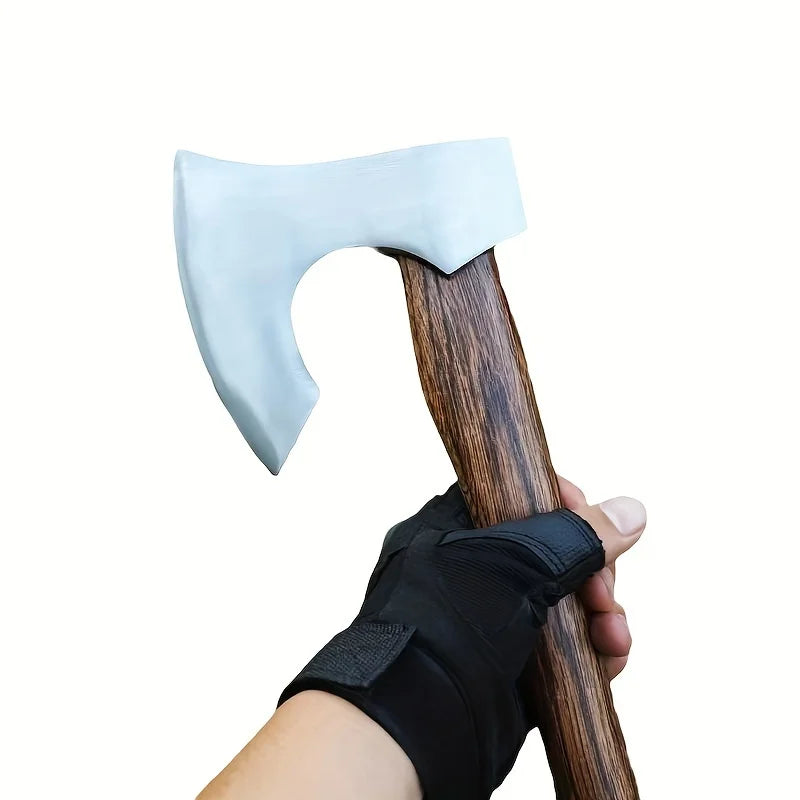 NONEDIY Hand Forged Viking Tomahawk Axe Outdoor High Manganese Steel
