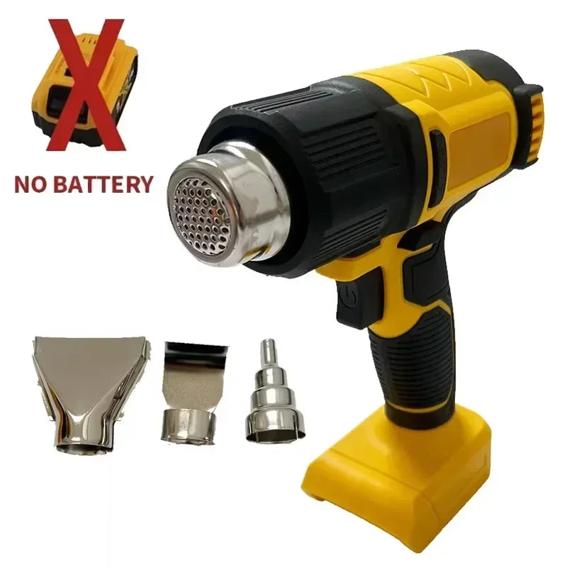 XMSJ Hot Air Gun With Digital Display And Three Nozzles