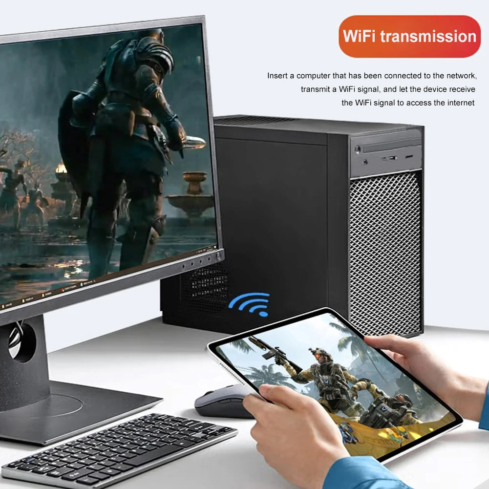 Shunmaii AX900 Wireless USB WiFi Dongle Dual Band 900Mbps