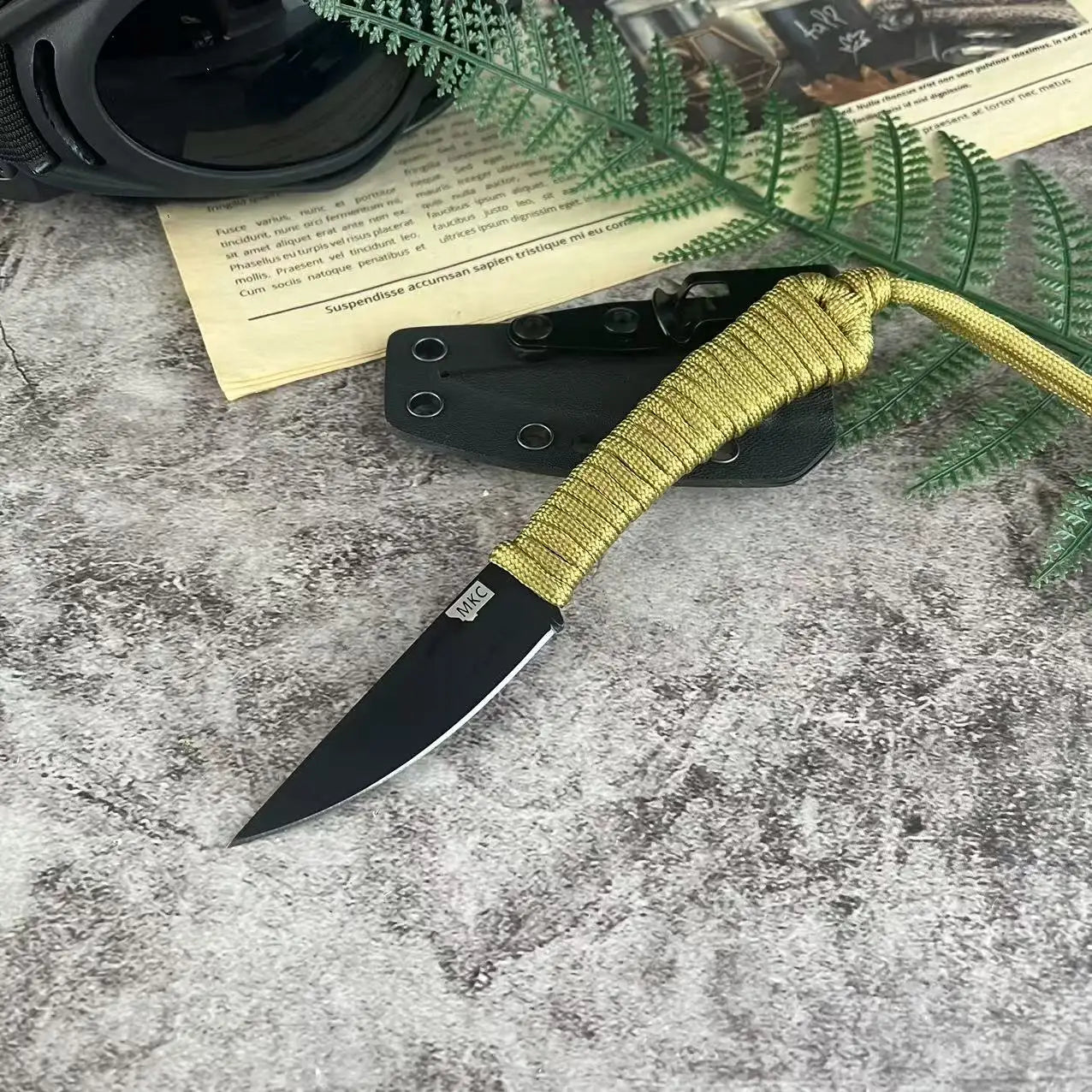 DIY Supplies Woodworking Montana MKC Fixed Blade Knife Outdoors