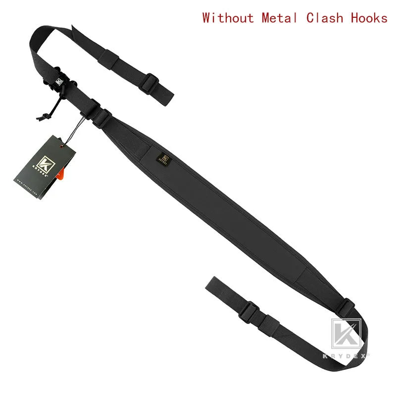 KRYDEX Tactical Modular Slingster Gun Strap 2 Point Removable Padded