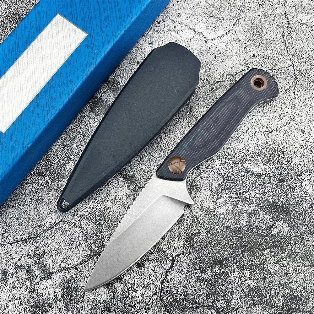DIY Supplies BM203BT Fixed Blade Knife D2 Steel G10 Handle